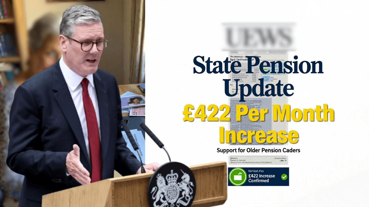 DWP Announces £422 Per Month Increase for Older State Pensioners