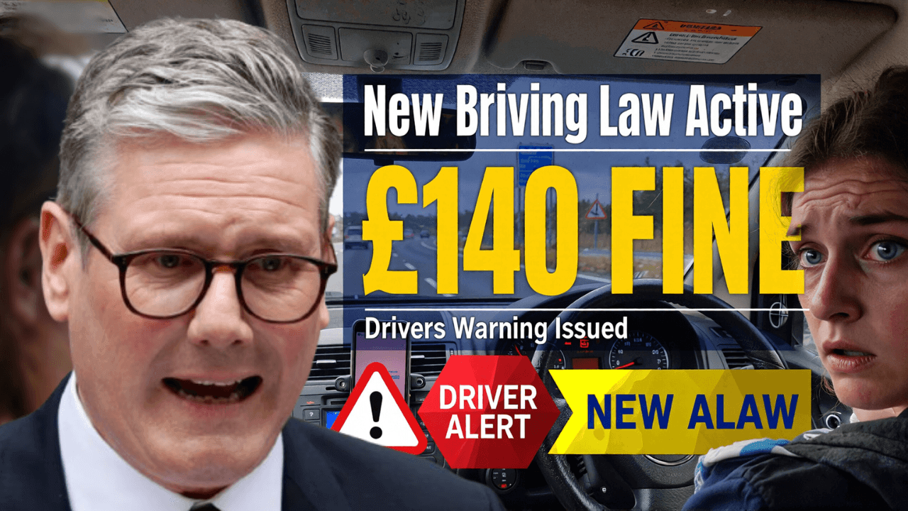 Drivers Face £140 Fine as New Rule Officially Comes Into Force This Week