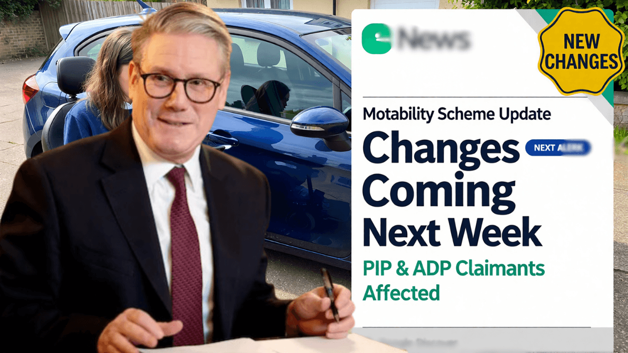 Motability Scheme Changes for PIP & ADP Claimants Officially Announced – Coming Next Week