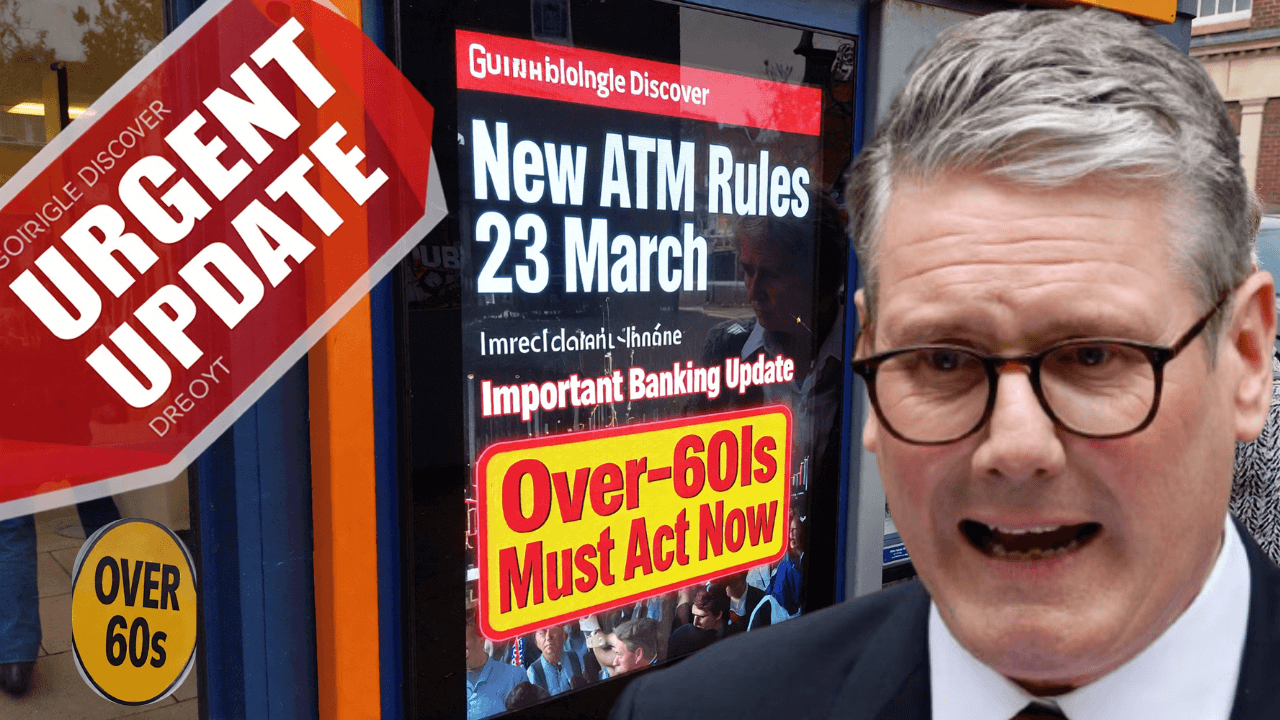 Over-60s Warned: New ATM Rules Start 23 March – What You Must Do Immediately