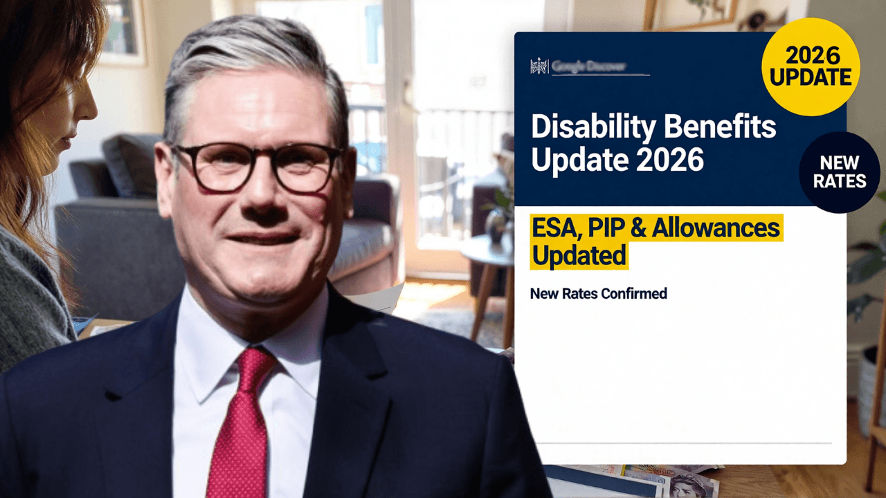 UK Disability Benefits 2026: DWP Confirms New ESA, PIP and Allowance Rates