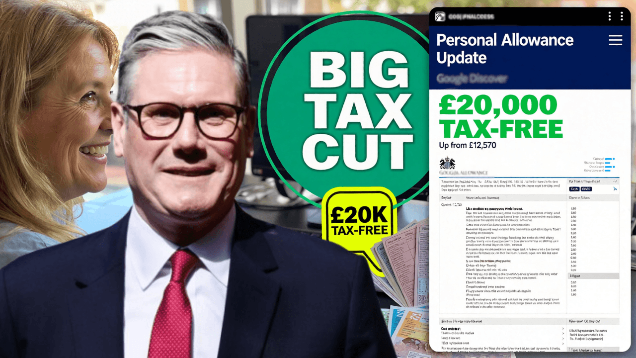 UK Government Moves to Raise Personal Tax Allowance from £12,570 to £20,000