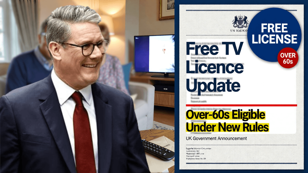 UK Govt Confirms Free TV Licence for Over-60s – How to Apply Under New Rules